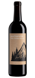 Bottle of Portlandia Red Wine